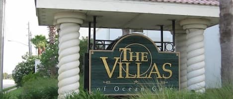 Entrance to the Villas