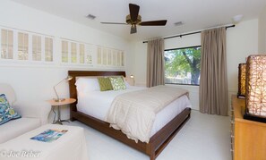 King size bedroom #2 also faces lake view