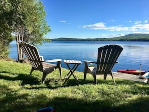 Relax at water's edge.