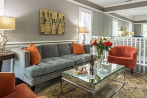 Lounge area is perfect gathering place for you and your family and friends.