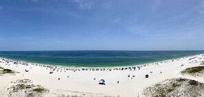 View from private balcony (panoramic)