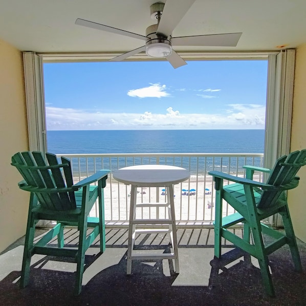 Balcony seating