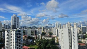 rooftop city view