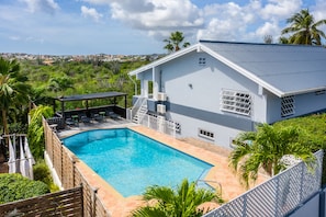 View of the private pool
