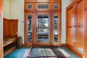 front door from the inside