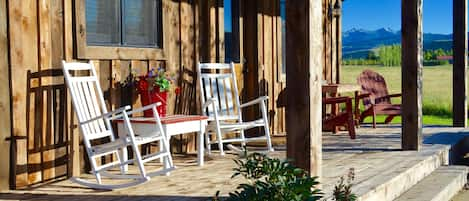 There's a 30' porch with a new gas grill—just sit back and relax.