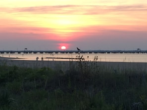 Gorgeous sunsets nearly every day. No surcharge for electrical storms.