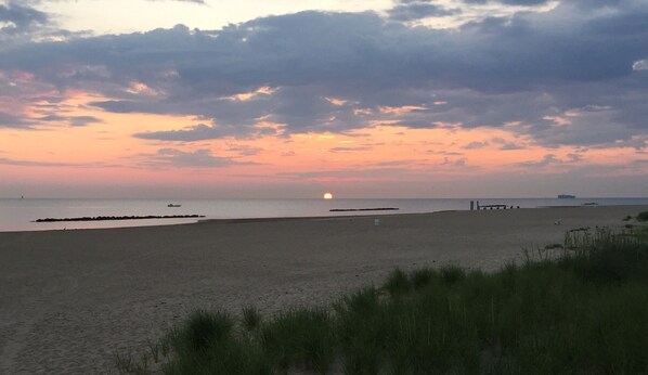 Beautiful sunrises.