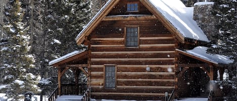 Michael Martin Murphey Cabin in the Snow