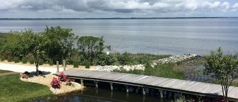 Breathtaking view from 1 of 3 decks located in the front of the house