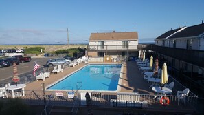 Inground Pool (20' x 50') and just steps to the Ocean...