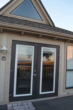 Front door.