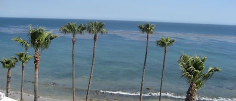 Vista para praia/oceano