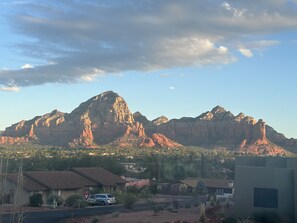 View from living room.