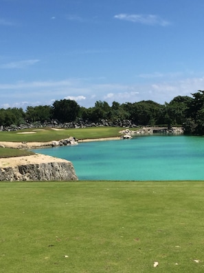 View over the 17th fairway