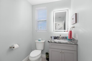 Half bath on main floor