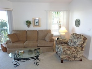 Family room Sofa, Recliner Chair and
Coffee Table