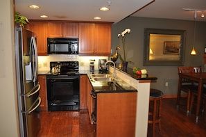 Kitchen remodeled with new appliances