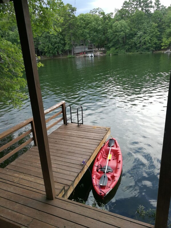 3 kayaks available at unit along with 2 paddleboards 