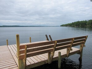 View from the dock