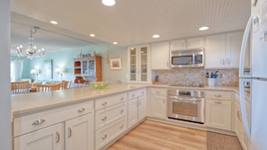 Fully stocked Kitchen