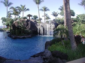 Lagoon super pool falls