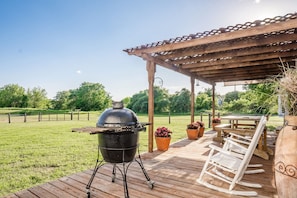 Patio with BBQ 