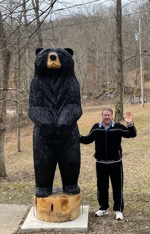 I'm 6'2"  (Brand new Bear to Sweetest cabin!)