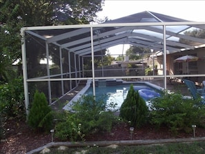 Enclosed pool