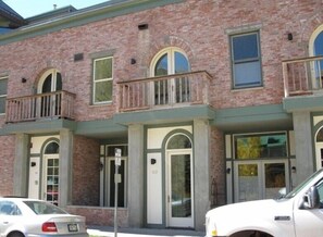 Just off Main street!