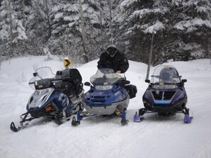 Groomed trail right out the door!