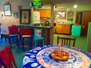 Open Concept Studio , 1000 sq feet
 Dining room /Kitchen /Bar 
