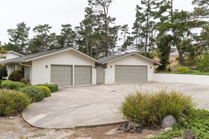 Garage Space for 2 standard vehicles and outdoor parking for multiple cars