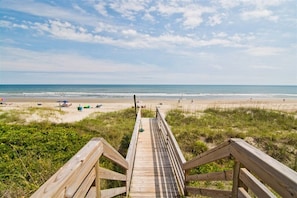 Walkway to the beach