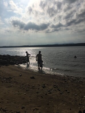 The lake in Late august. 