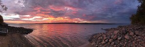 sunset At the lake. 