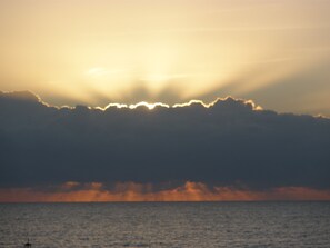 Sunrise from your balcony!