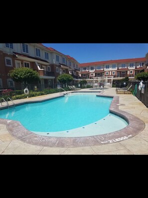 Pool, Large Hot Tub and kiddie Pool