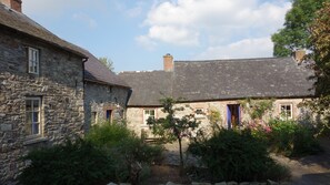 The courtyard