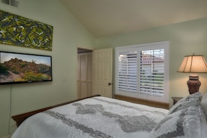 Guest bedroom includes ROKU NETFLIX ETC.