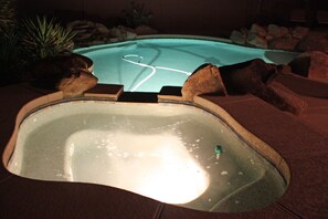 Private Night Time Swimming!