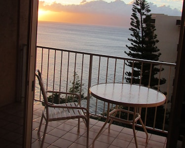 Expect amazing sunsets from your lanai.