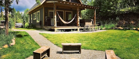 Nestled in the forest, this Chalet Two if very private