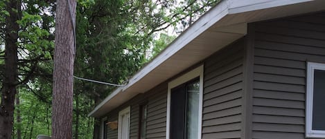 Front of "Creek Cabin" facing the river