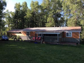 House with large porch