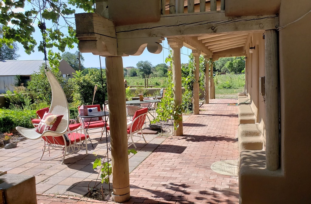 Vacation Casita Manzana Next To Vineyard In Nambe Santa Fe County Nm Vacation Casita Manzana Next To, Santa Fe Nm Outdoor Furniture