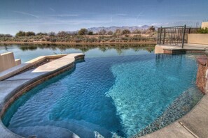 Infinity Pool overlooking the Colorado River