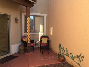 Front patio area (work in progress!)