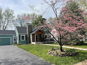 1616 East Elm north side of home