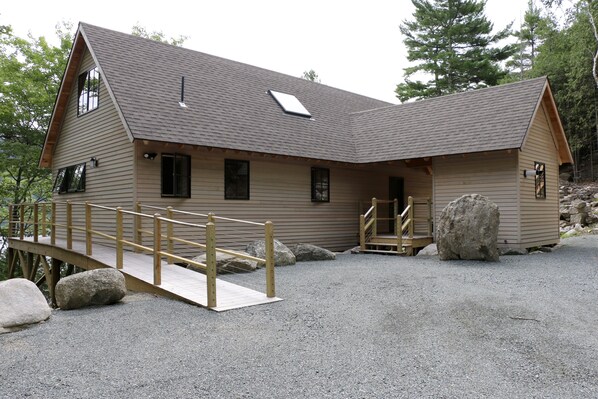 Main house from driveway